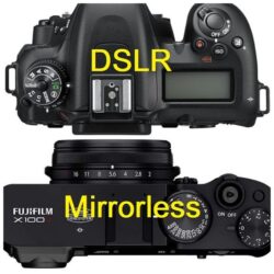 ما الفرق بين كاميرا DSLR وكاميرا Mirrorless؟ وأيهما يناسبك؟