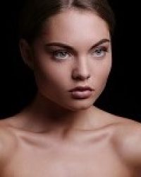 Beauty, skincare. Beautiful woman with cute face